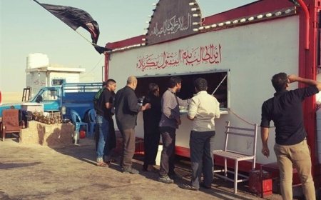فیلم| آماده سازی موکب های بشاگرد برای اربعین حسینی
