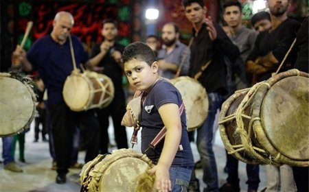 طنین اربعین در کوچه‌های جنوب