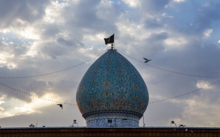 حرم مطهر شاهچراغ، سیاهپوش اربعین حسینی