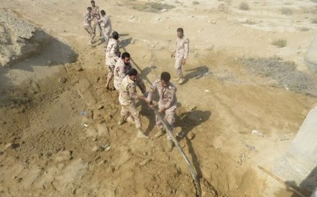 انهدام خطوط لوله انتقال سوخت قاچاق ۳ کیلومتری در میناب