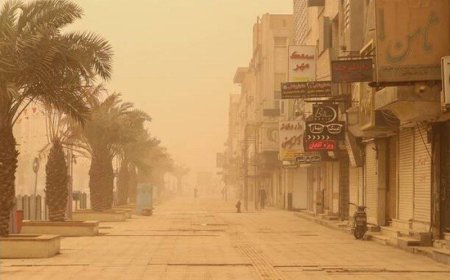 گل بود به سبزه نیز آراسته شد؛ گردوخاک، درحال ورود خوزستان