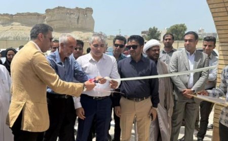 بهره‌برداری از دبستان ۶ کلاسه کوهستک در شهرستان سیریک