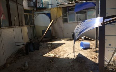 ببینید| تصاویر اختصاصی خبرجنوب از تخریب شبانه مدرسه" مهر تابان" شیراز