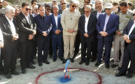 دولت افتتاح و کلنگ زنی ۹۵ طرح در گچساران به مناسبت هفته