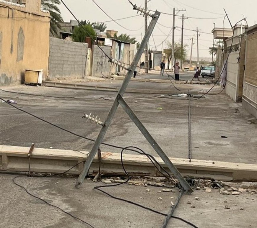 خسارت ۳۵۰ میلیارد ریالی طوفان در لامرد