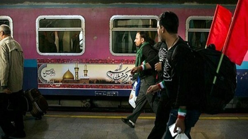 جابه‌جایی بیش از ۲۷۵ هزار زائر اربعین با قطارهای راه‌آهن جنوب
