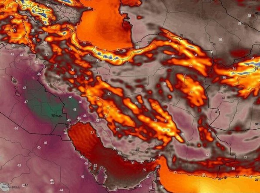 هشدار افزایش دما تا ۵۰ درجه؛ بارش باران در ۴ استان