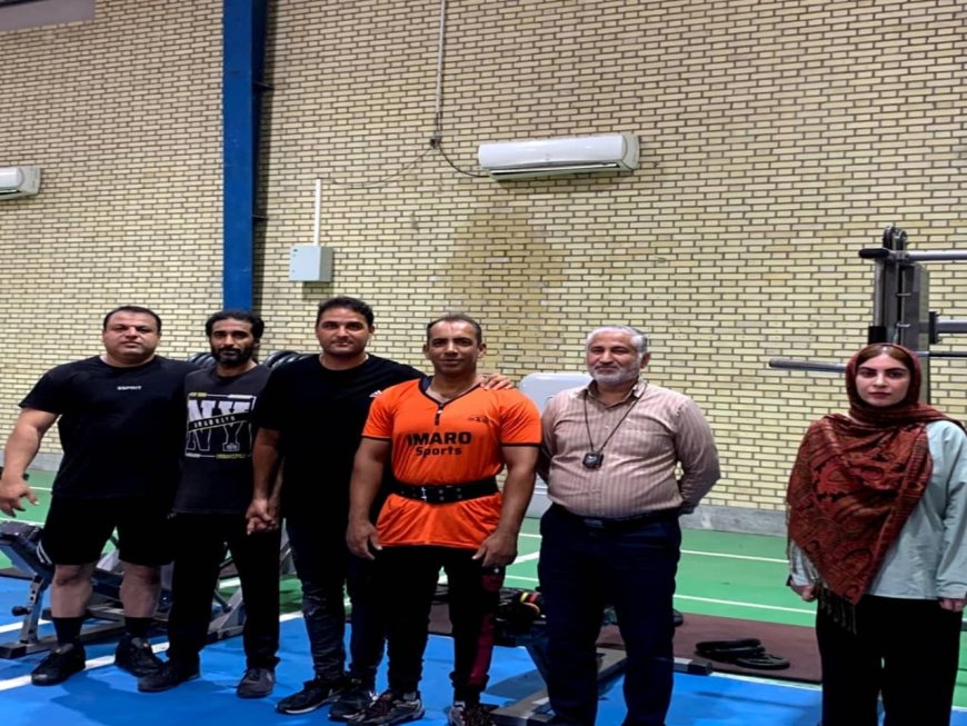 ورزشکار هرمزگانی رکورد جهانی پرس پا را شکست
