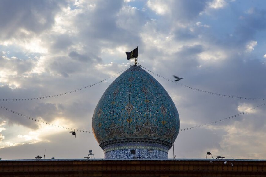 حرم مطهر شاهچراغ، سیاهپوش اربعین حسینی