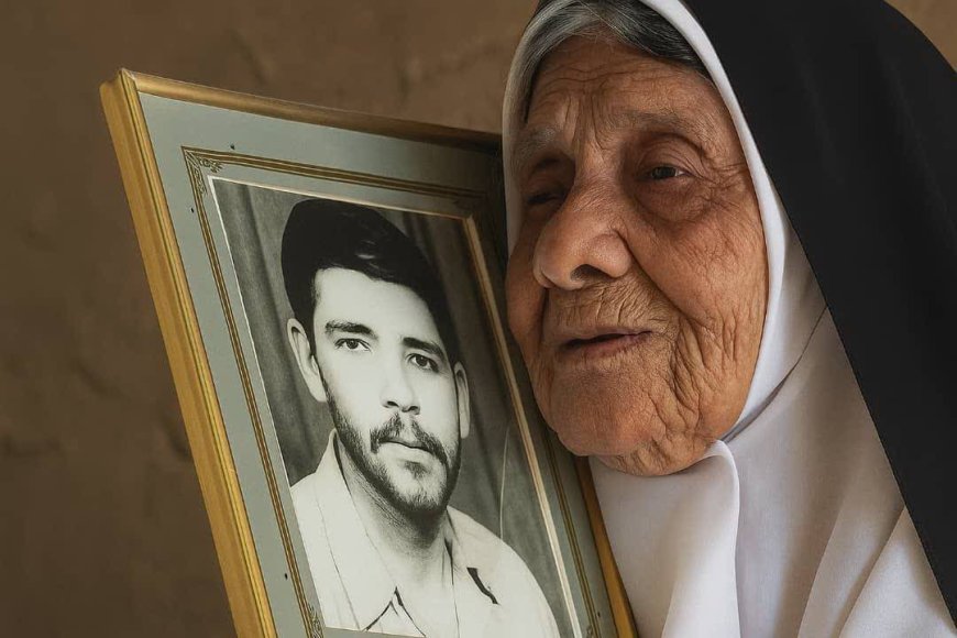 مادری که هیچگاه ماهی نخورد به فرزند شهیدش پیوست