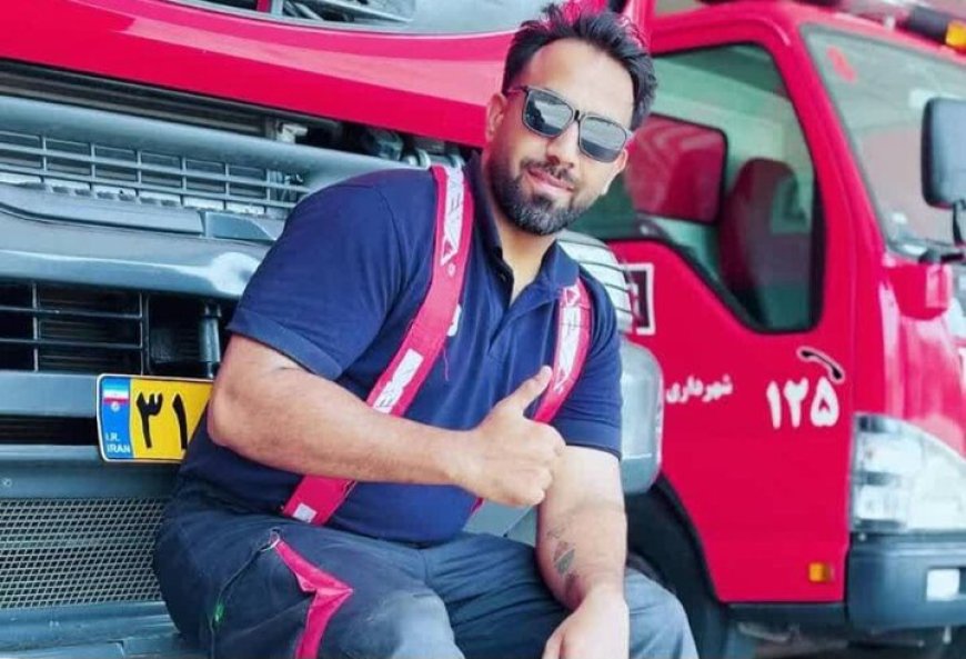آتش‌سوزی در کنگان جان یک آتش‌نشان را گرفت
