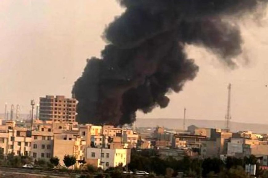 کنترل آتش‌سوزی گسترده در انبار آرد شیراز با تلاش آتش‌نشانان