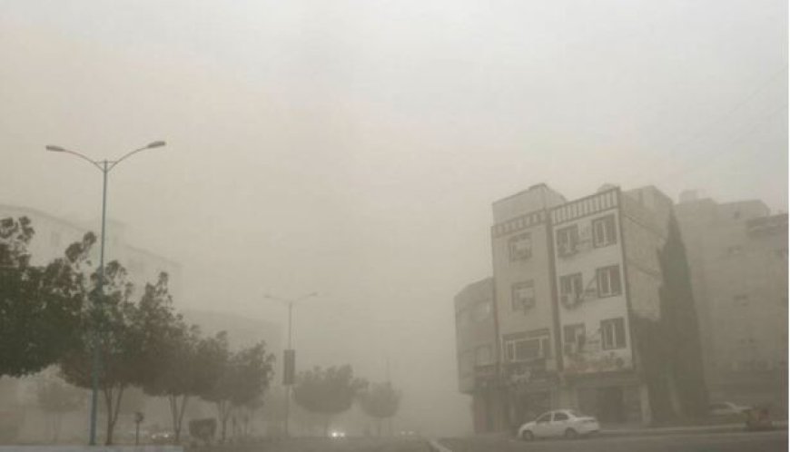 طوفان شن، آسمان بندرعباس را تیره کرد