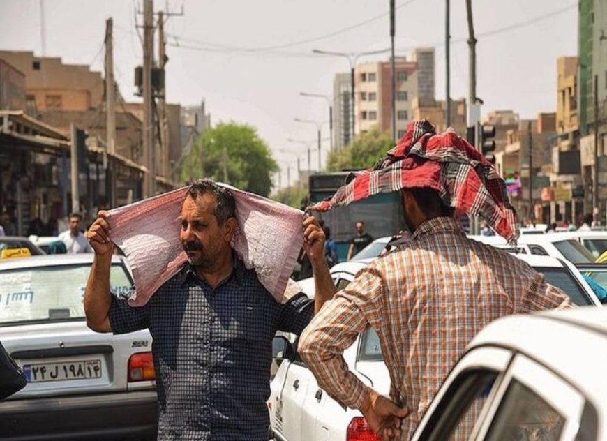 اهواز گرمترین نقطه جهان شد