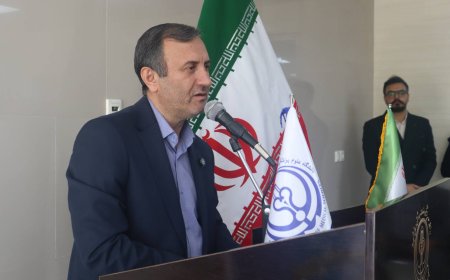 افتتاح کلنیک تخصصی بیمارستان ولیعصر ومجتمع اموزش عالی درکازرون