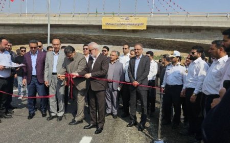 افتتاح تقاطع شهید سید حسن نصرالله در شیراز