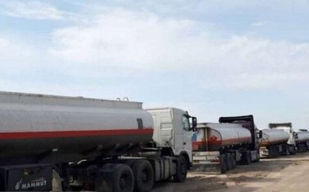 بونکر حامل گاز مایع قاچاق در توقیف پلیس هرمزگان