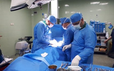 جراحی موفقیت آمیز نجات پای مصدوم از قطع عضو در کیش