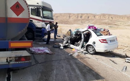 تصادف مرگبار در محور هفتکل به رامهرمز