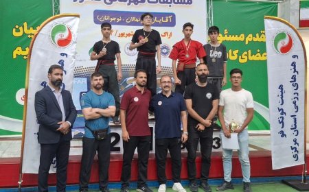 کونگ‌فوکار گچسارانی نائب قهرمان کشور شد