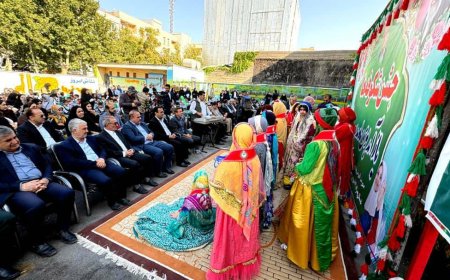 برگزاری جشن شکوفه‌ها در مدارس کهگیلویه و بویراحمد
