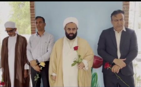 آیین غبارروبی قبور شهدای سیراف برگزار شد