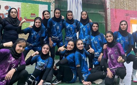 اسطوره نی ریز، فاتح مسابقات والیبال زیر ۲۰ سال دختران فارس شد