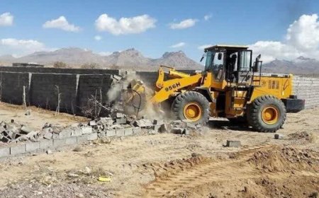 بازپس گیری بیش از ۷۴ هکتار از زمین‌های ملی