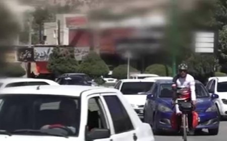 رکاب زنی هزاران کیلومتری دوچرخه سوار اردبیلی در حمایت از جبهه مقاومت