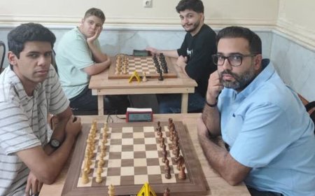 مسابقات شطرنج آزاد کشوری در بندر گناوه برگزار شد