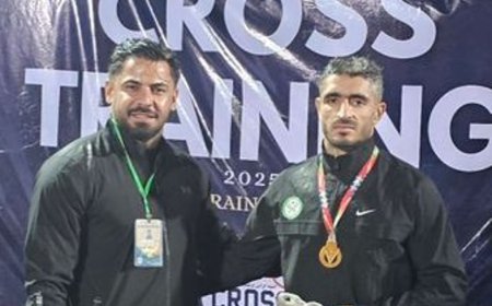 ورزشکار یاسوجی مدال طلای آمادگی جسمانی ساحلی  راکسب کرد