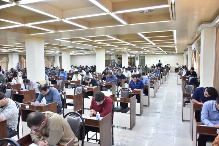 سیزدهمین آزمون فراگیر دستگاه‌های اجرایی در بوشهر با حضور نزدیک به ۲ هزار داوطلب برگزار شد