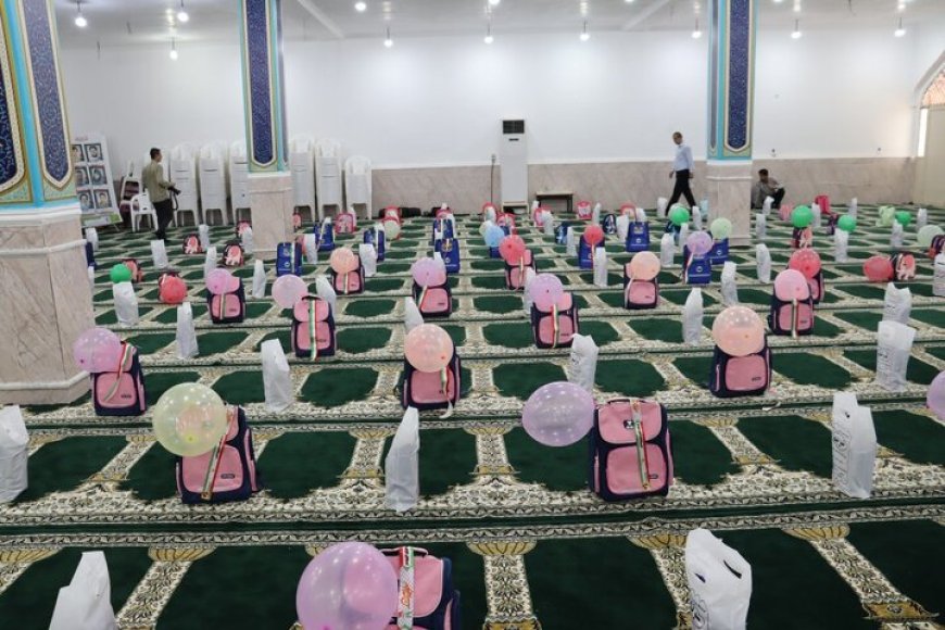 اهدا ۵۰۰بسته نوشت افزار بین دانش آموزان زندانیان در کهگیلویه وبویراحمد