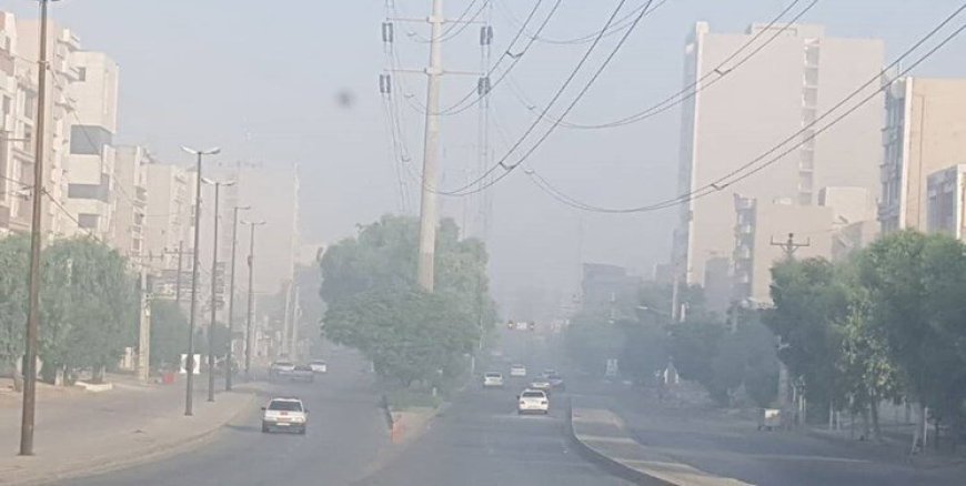 آلودگی هوا در ۷ شهر خوزستان