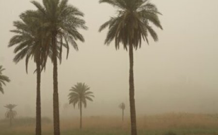استمرار آلودگی هوا در جنوب غرب خوزستان