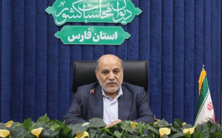 غلامی: نظارت مالی شفاف و پیشگیرانه، راهی برای ارتقای سلامت اداری در فارس