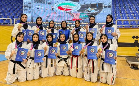 ۵ طلا، ۴ نقره و ۶ برنز حاصل تلاش دختران بوشهری در مسابقات بین‌المللی تکواندو
