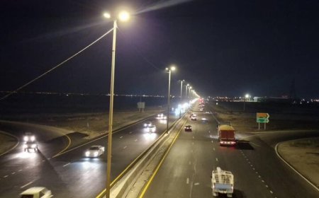 ۳ کیلومتر روشنایی در محورهای استان بوشهر اجرا شد