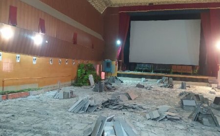 بازسازی مجدد سینمای دهدشت آغاز شد