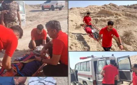 جوان مفقود شده در منطقه جنگلی بنه گز پس از ۴ ساعت جست‌وجو نجات یافت