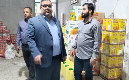 بازدید رئیس دادگستری سیریک از جایگاه‌های سوخت و انبارهای کالای اساسی