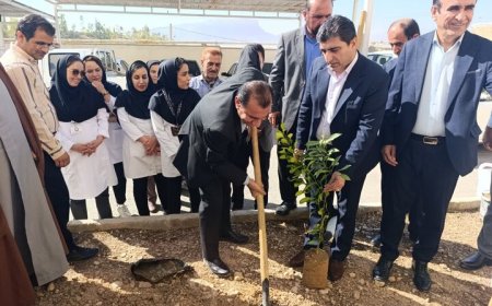 پویش ملی نهالکاری روز پرستار در استان کهگیلویه و بویراحمد