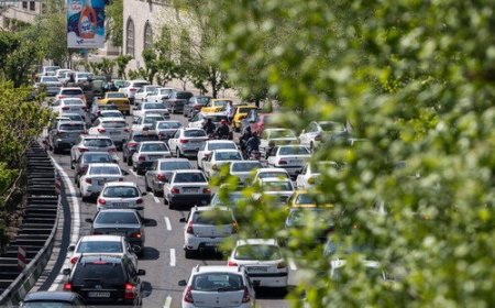 ترافیک سنگین  در برخی خیابان های شیراز؛ امروز