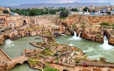 سازه های آبی شوشتر شاهکار مهندسی دوران هخامنشی  و ساسانی