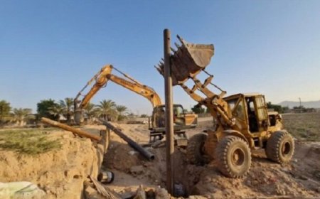 پر شدن چهار حلقه چاه غیرمجاز در سعدآباد دشتستان