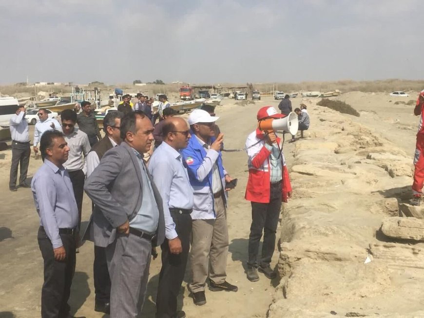 تمرین آمادگی در برابر سونامی در جاسک / اجرای مانور بین‌المللی اقیانوس هند با مشارکت گسترده مردم و مسئولان