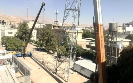 پوشش رادیویی دیجیتال در شیراز توسعه یافت؛ دکل ۵۴ متری برق فارس راه‌اندازی شد