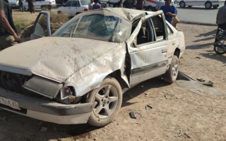 واژگونی خودروی حامل دانش‌آموزان در دزفول؛ یک کشته و چهار مصدوم