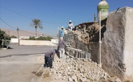 بازسازی و احیای بنای تاریخی امام‌زاده خواجه پیری در کازرون