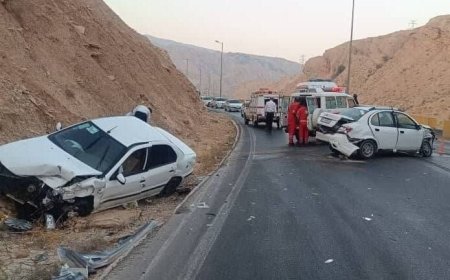 تصادف در محور « دالکی - کنارتخته» ۲ مصدوم داشت